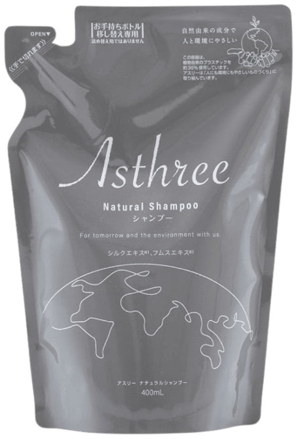 Asthreeナチュラルシャンプー