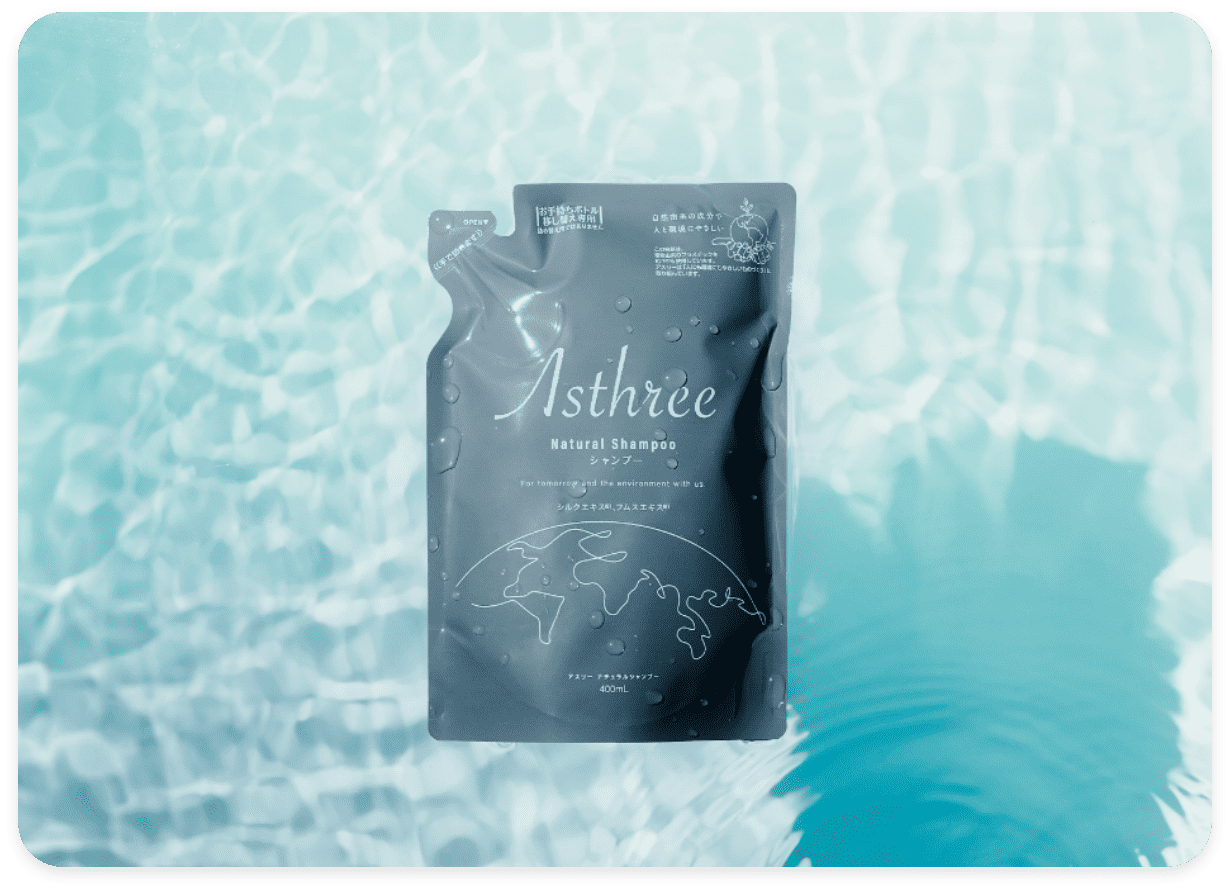 Asthree ナチュラルシャンプー